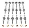 Three-piece chromoly 1/4 scale rod end kit