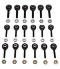 Black Oxide 2-Piece 1/4 scale rod end kit