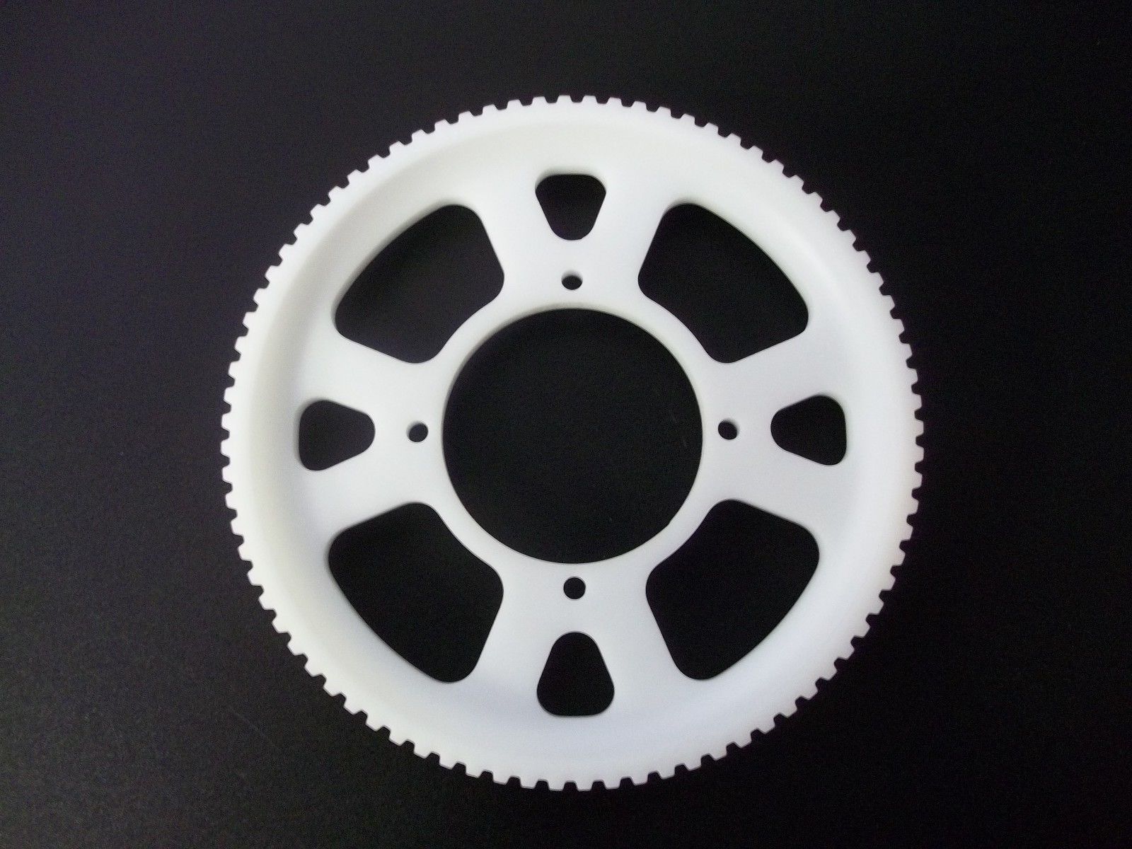 White Nylon Spur Gear 75 tooth