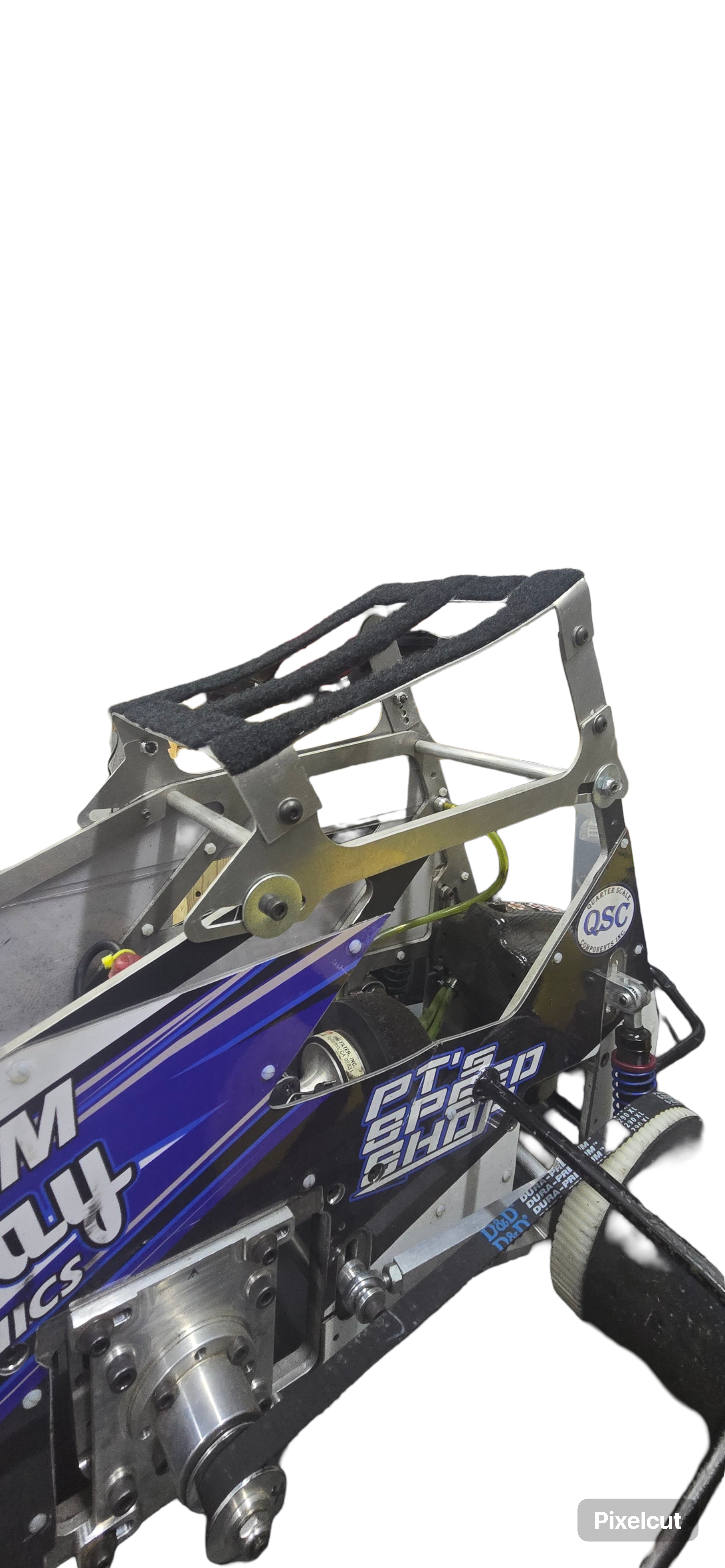 Die Tech flat side Top wing mount